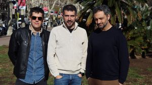 El grupo de música Els Amics de les Arts. 