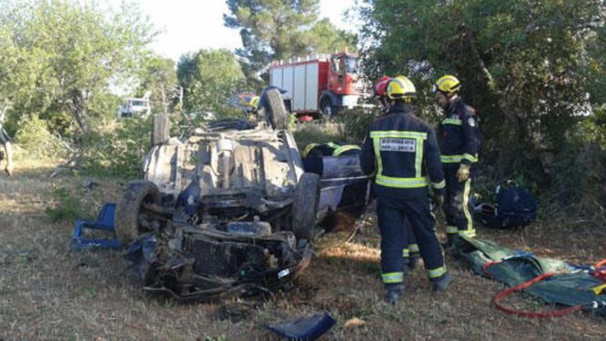 Muere un conductor en la carretera Llucmajor-Campos