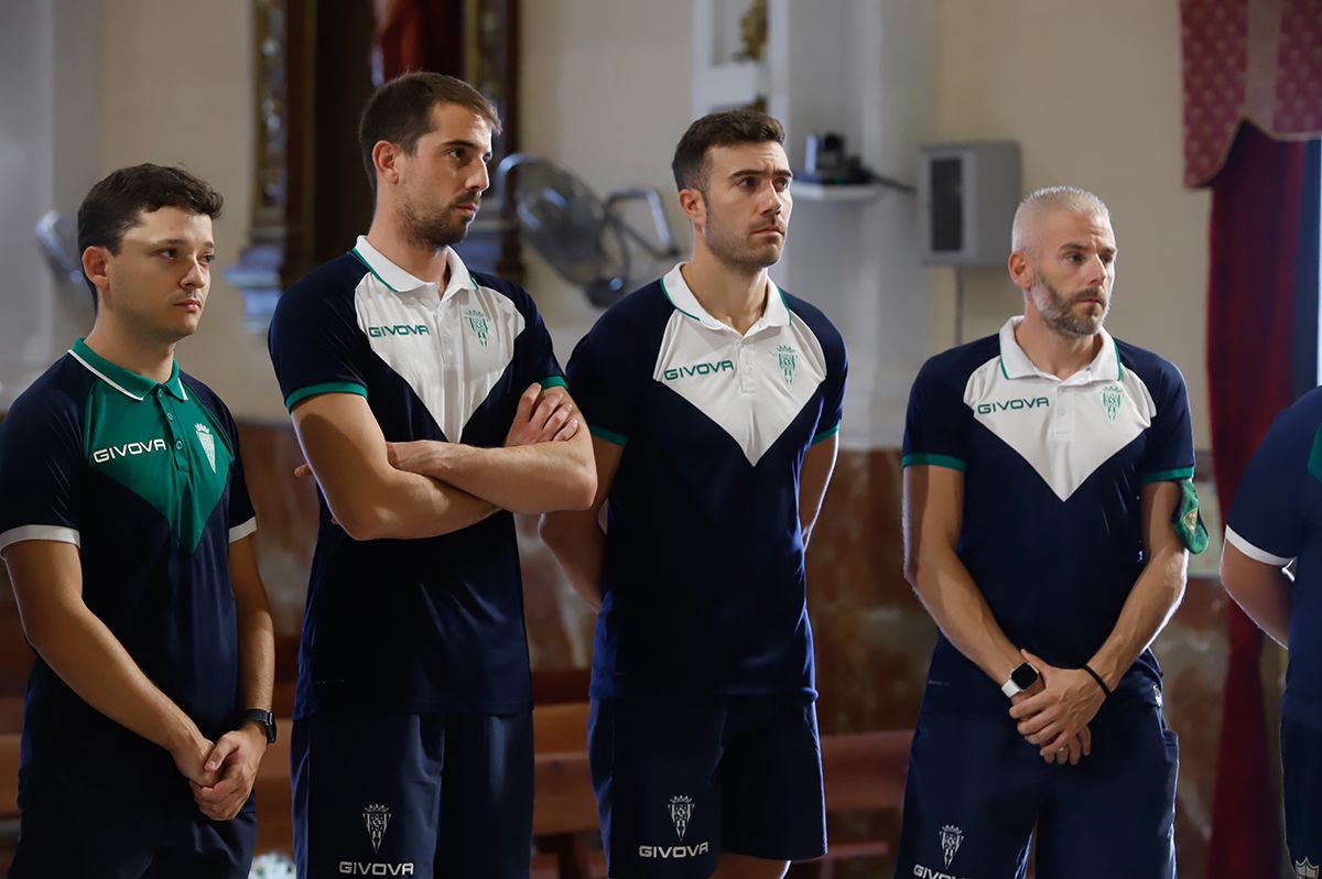 La visita del Córdoba Futsal a María Auxiliadora en imágenes