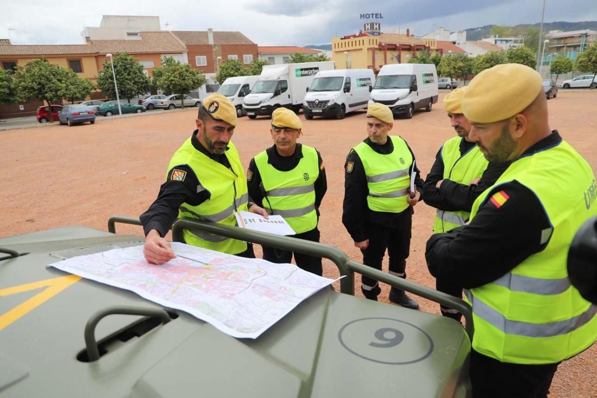 Efectivos de la Unidad Militar de Emergencias ya están desplegados en la capital