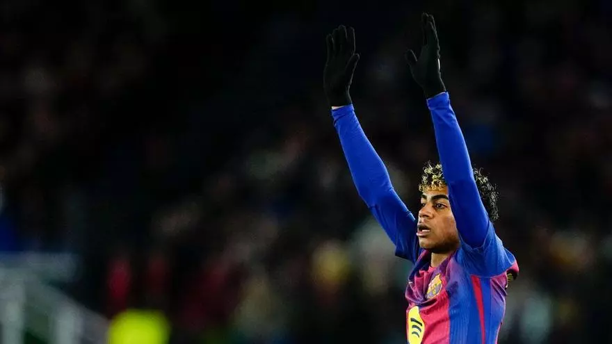 Lamine Yamal desempata el encuentro con el segundo gol del Barça