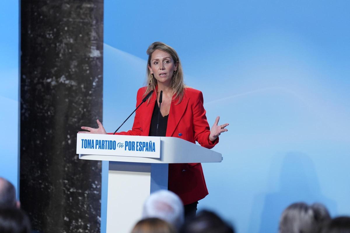 La vicesecretaria de del PP, Alma Ezcurra.