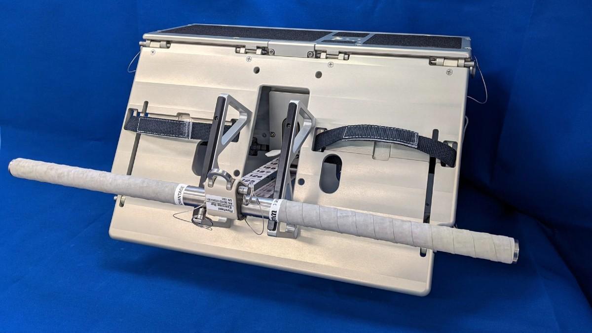Máquina a bordo de la misión Artemis para realizar ejercicio.