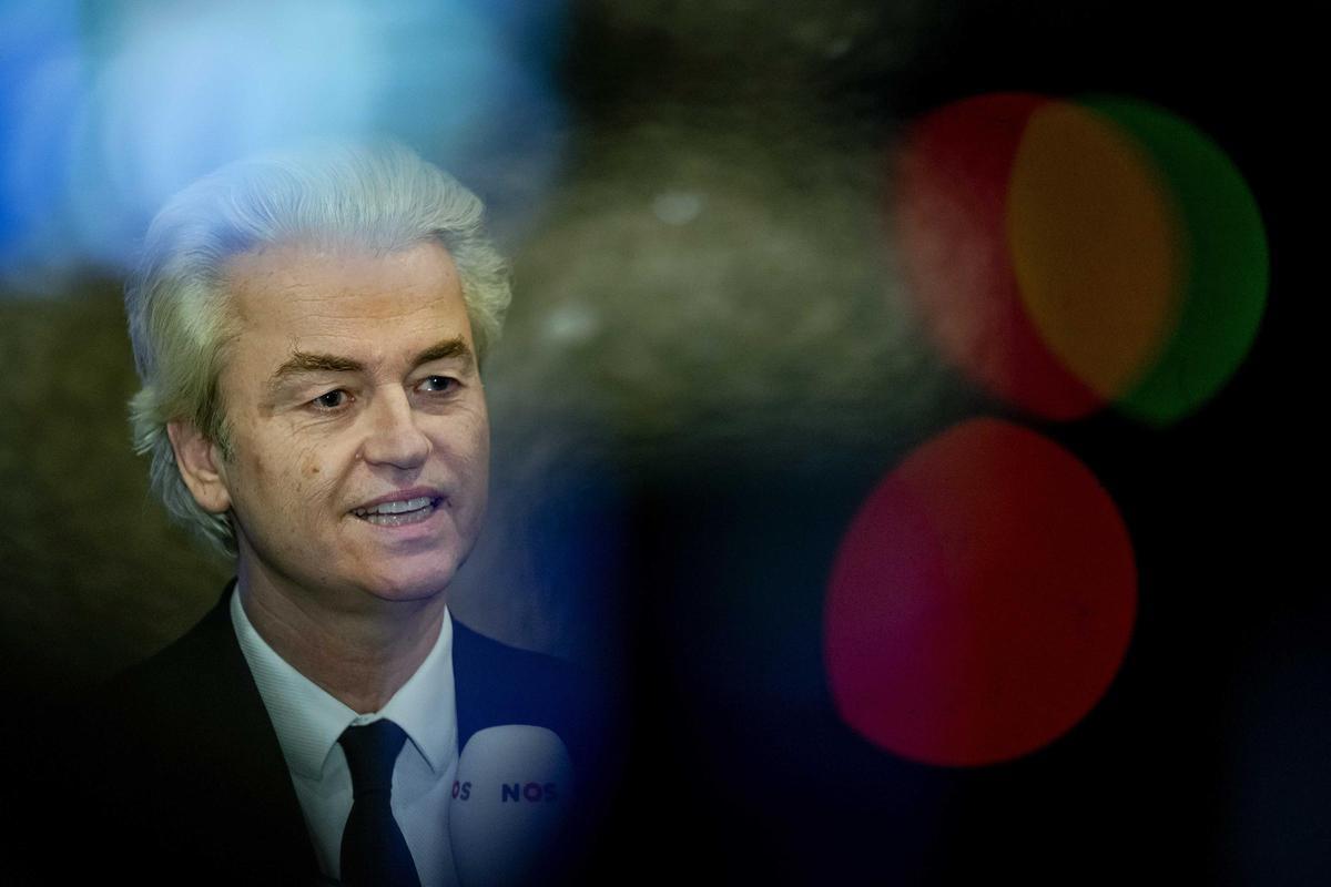 El líder del partido ultraderechista Partido por la Libertad (PVV), Geert Wilders.