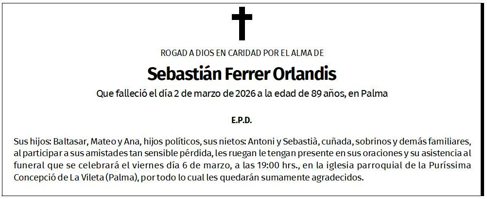 Sebastián Ferrer Orlandis