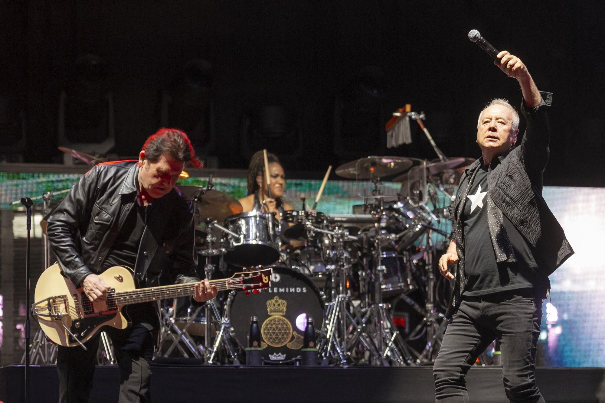 imatges de Simple Minds al Cap Roig