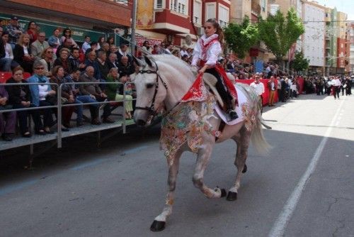 Bando de caballos y carrera de ponis en Caravaca de la Cruz