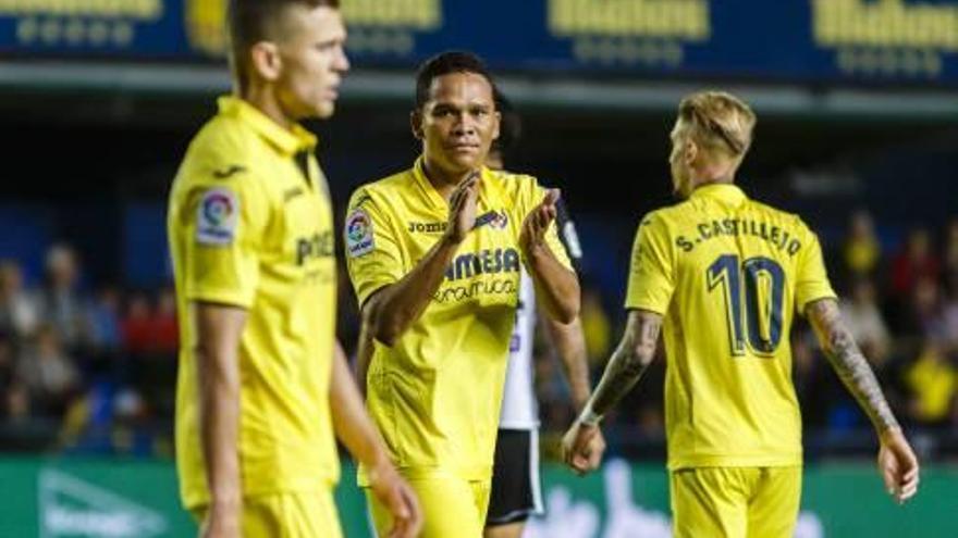 El delantero del Villarreal, Carlos Bacca.