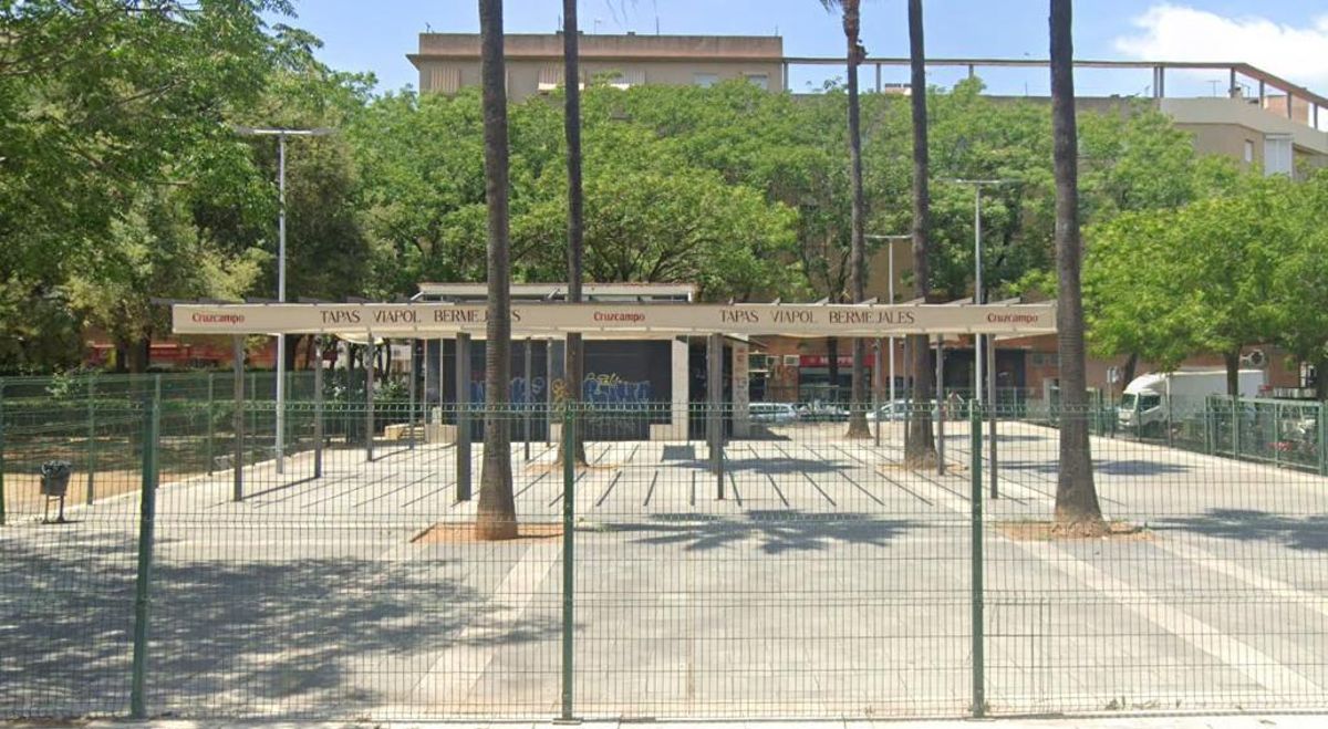 Quiosco de Los Bermejales que será reabierto próximamente en la avenida de Europa