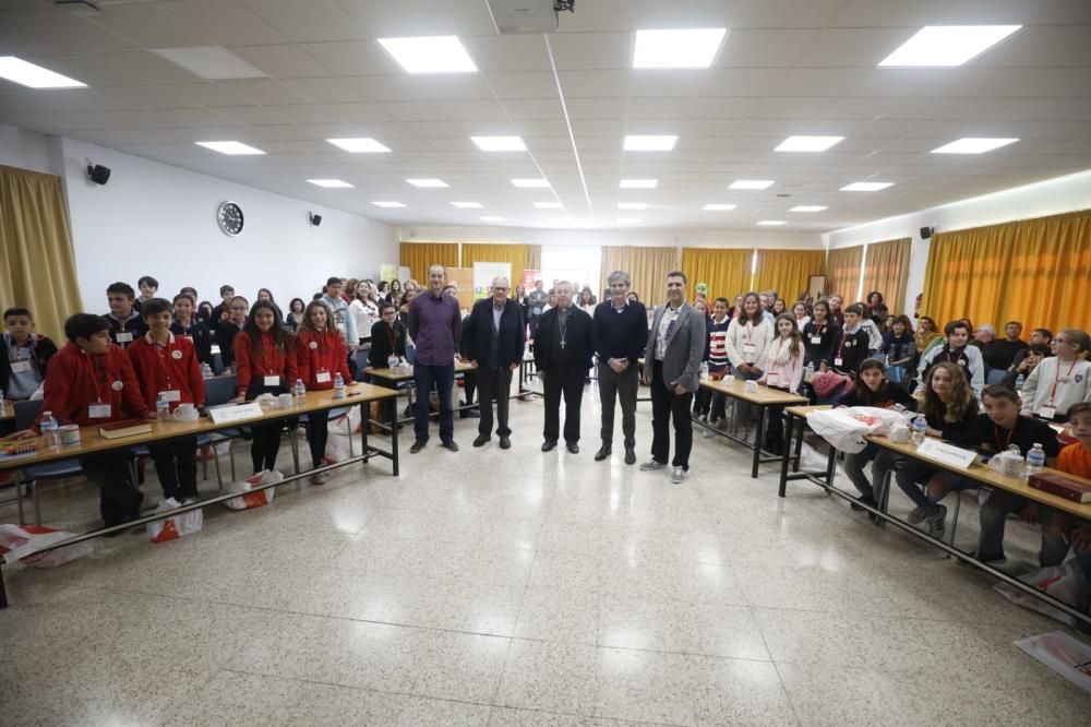 Una veintena de colegios participan en la Olimpiada de la Religión