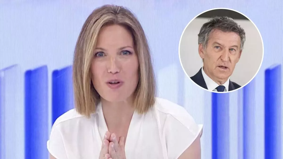 Así ha sido la vuelta de vacaciones de Silvia Intxaurrondo a 'La hora de La 1' con un primer ataque a Feijóo