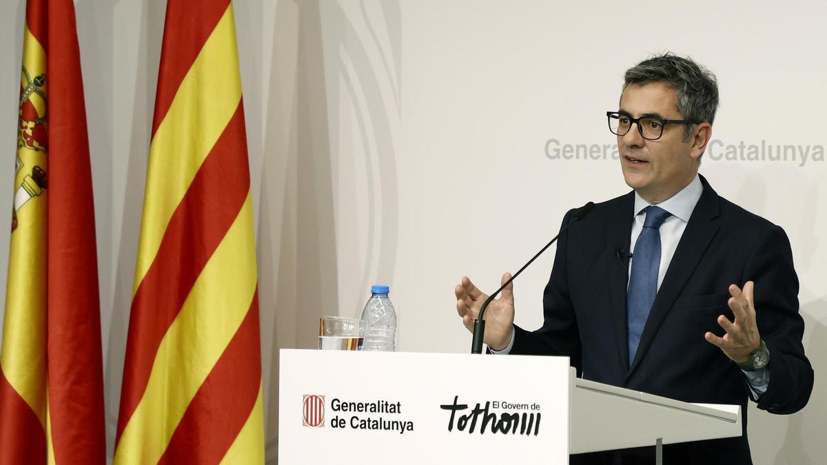 Bolaños critica el "inmovilismo" que llevaría a "cronificar" los problemas de la justicia