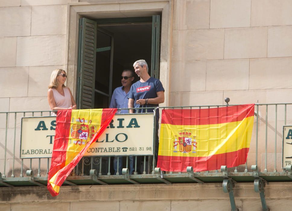 Clamor en Alicante por la unidad de España