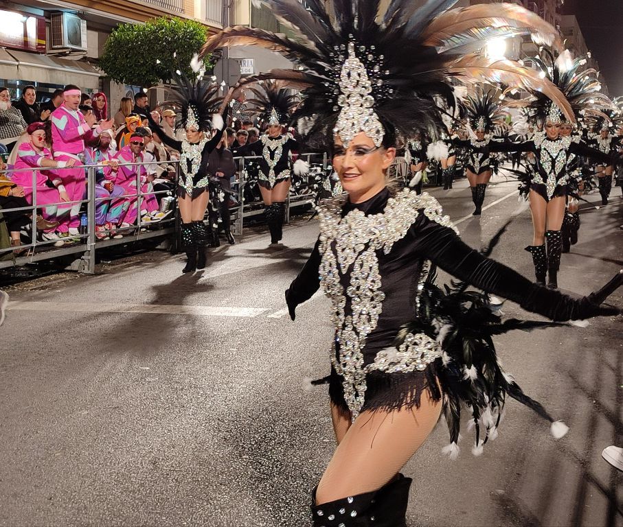 Revive la última noche del Carnaval de Águilas 2024, en imágenes