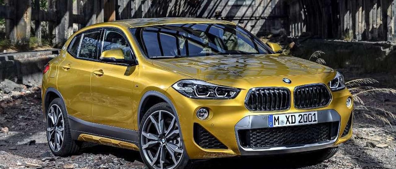 El BMW X2 se ha convertido en el tercer modelo elegido por los usuarios. fdv