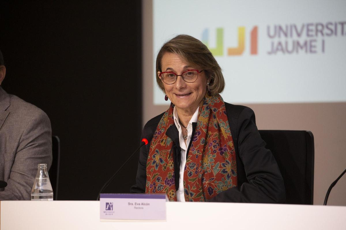 La rectora de la UJI Eva Alcón, en una imagen de archivo.