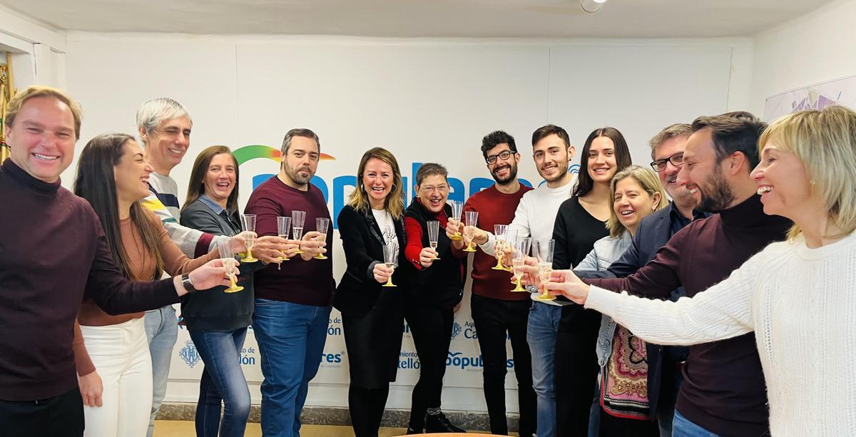 Begoña Carrasco ha felicitado las fiestas a los medios de comunicación este miércoles.