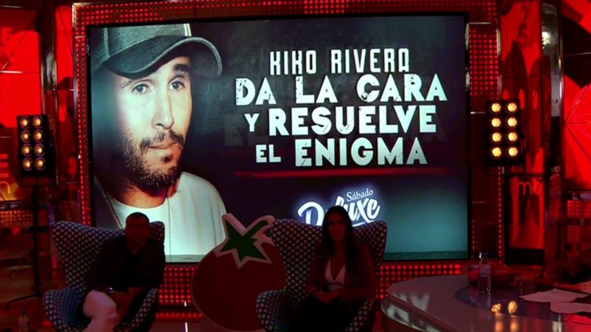 'Sálvame' anunciando la presencia de Kiko Rivera en 'Sábado Deluxe'