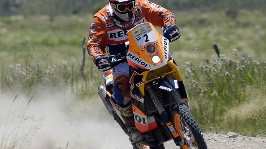 El motociclista español Marc Coma ha conquistado su segundo Dakar.