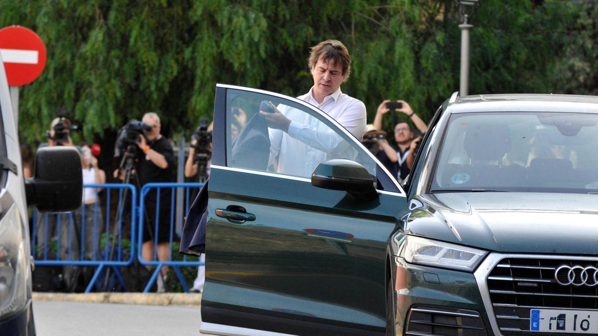 David Sánchez, este martes en Badajoz.