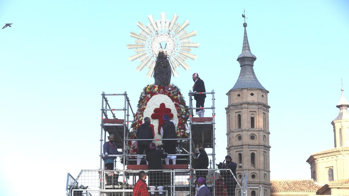 FOTOGALERÍA | La Ofrenda de Flores de estas fiestas del Pilar 2021