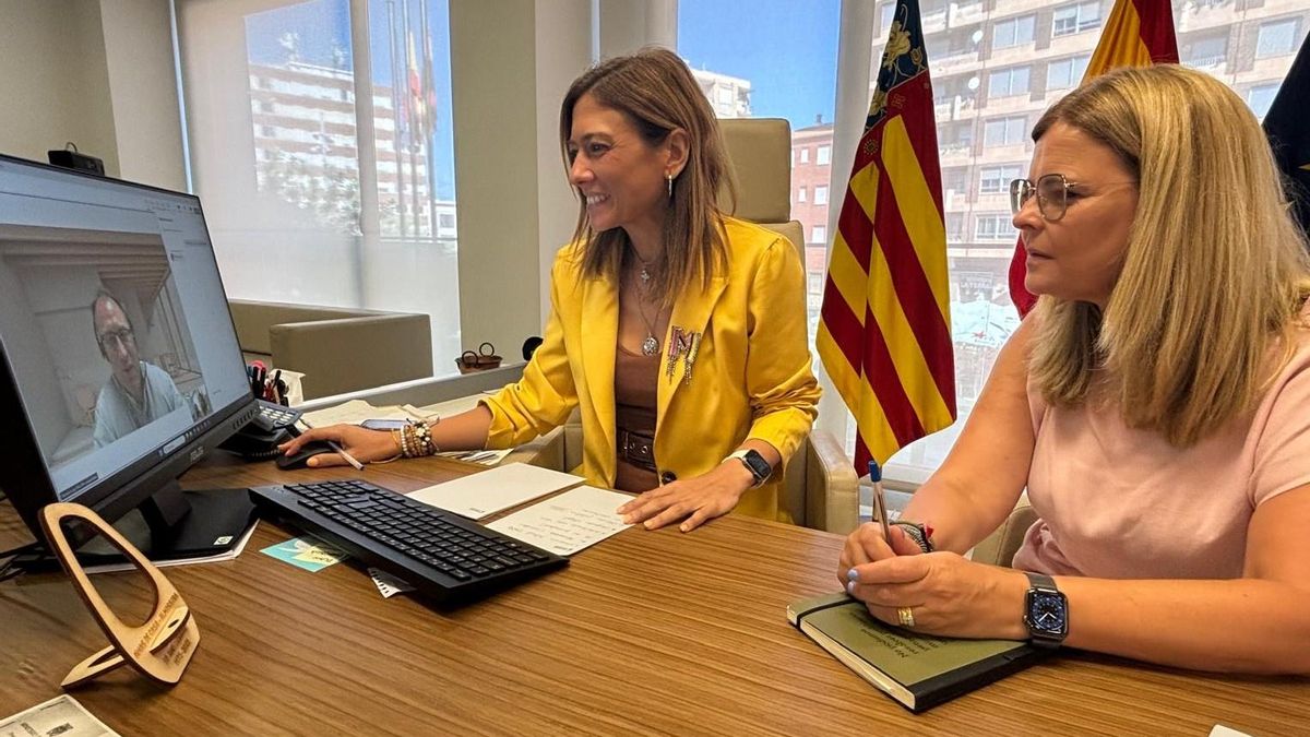 María Tormo y Silvana Rovira mantuvieron una reunión telemática con Eduardo Longo, gerente de Relaciones Institucionales de la Sareb.