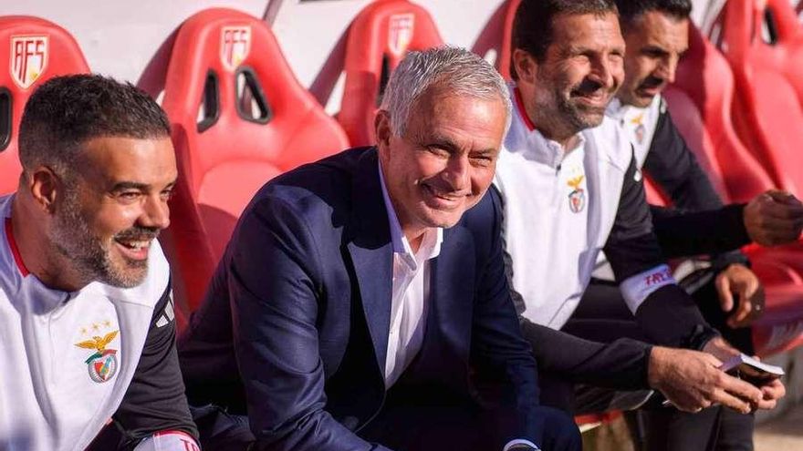 Mou, en su estreno con el Benfica este fin de semana