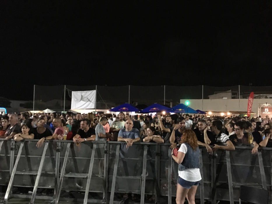 Loquillo suspende su concierto en Vilafranca debido a la lluvia