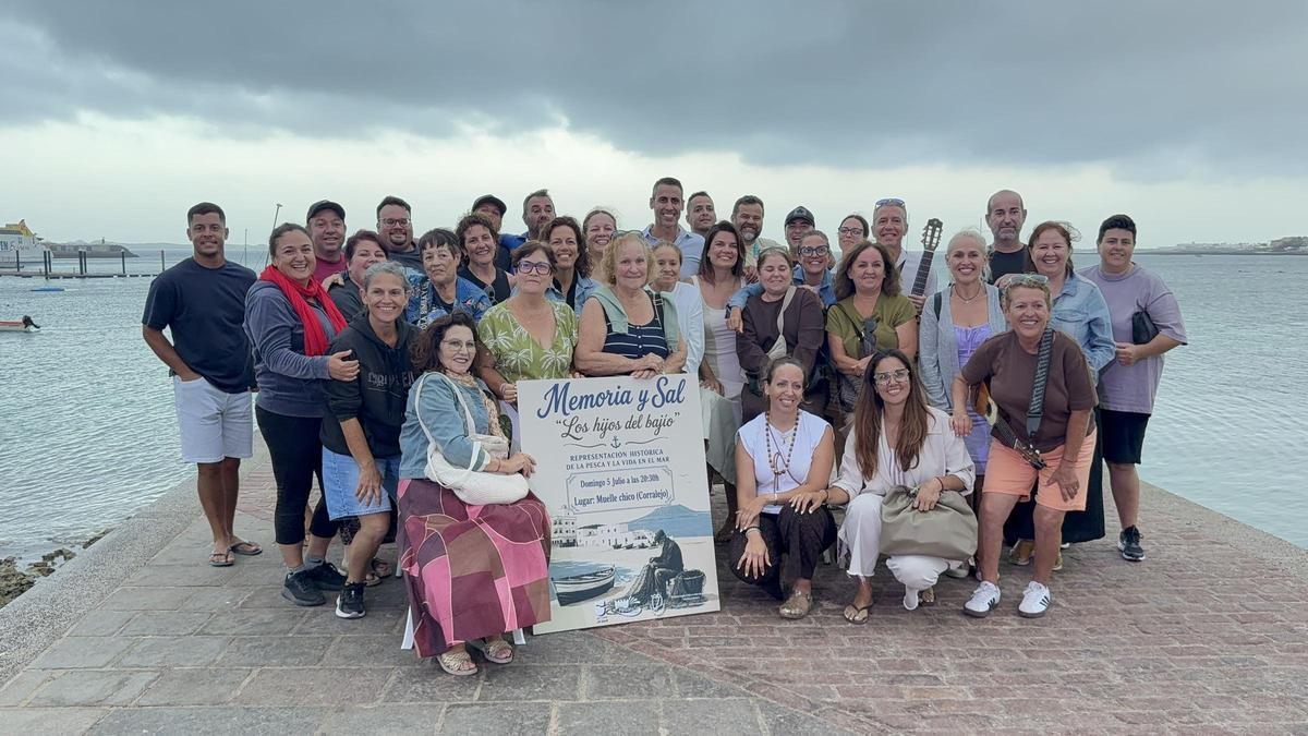 Los vecinos de Corralejo convierten sus recuerdos en teatro con 'Memoria y Sal' Los vecinos de Corralejo convierten sus recuerdos en teatro con 'Memoria y Sal'