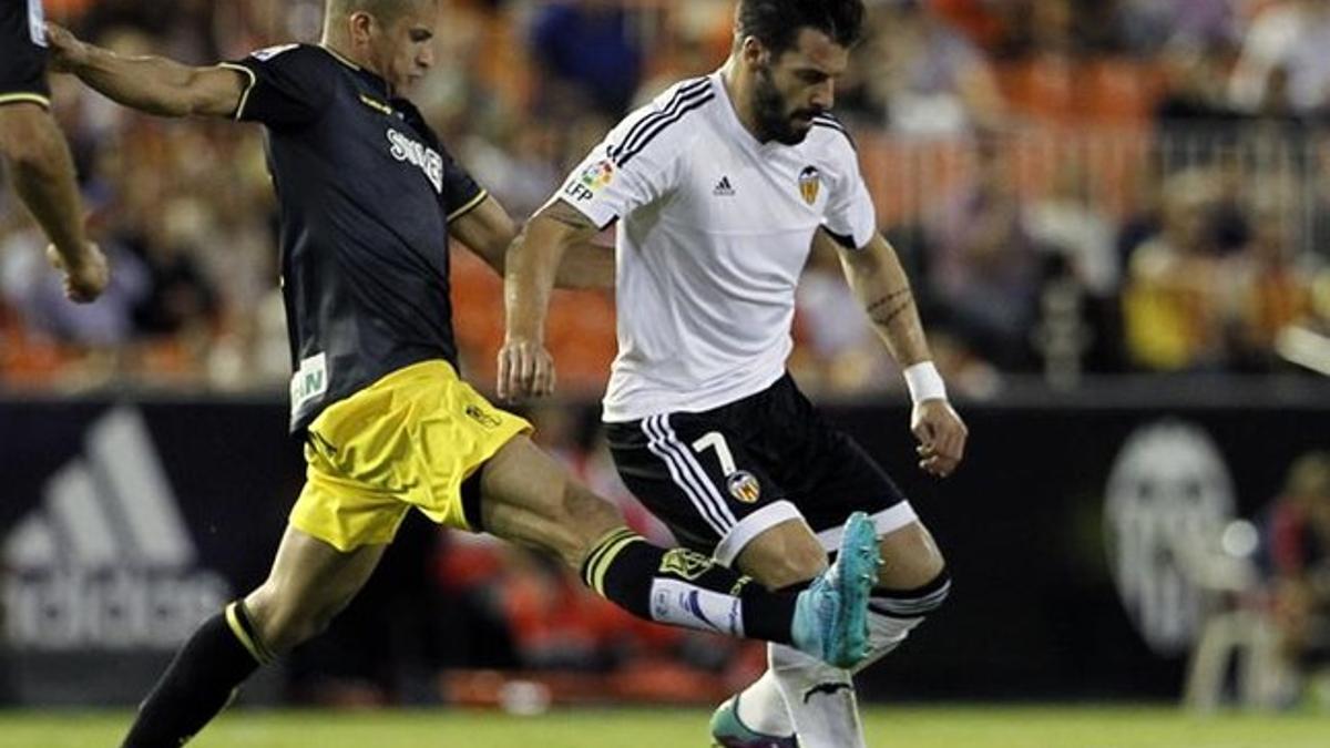 Negredo es la gran novedad del Valencia ante el Olympique