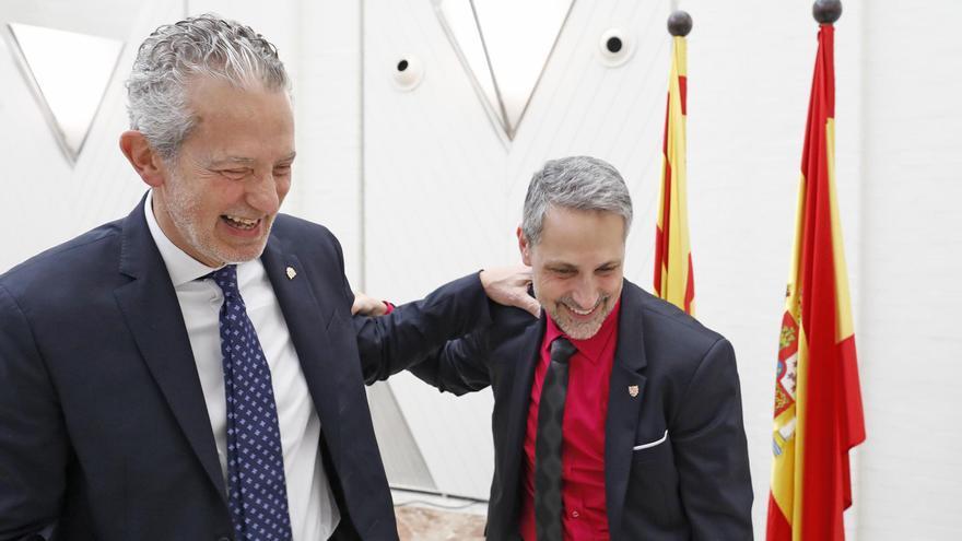 Presa de possessió de Pere Parramon com subdelegat del Govern a Girona