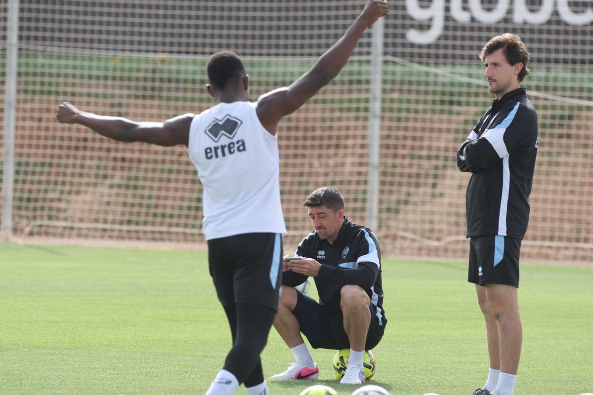 Entrenamiento del CD Castellón en la ciudad deportiva Globeenergy