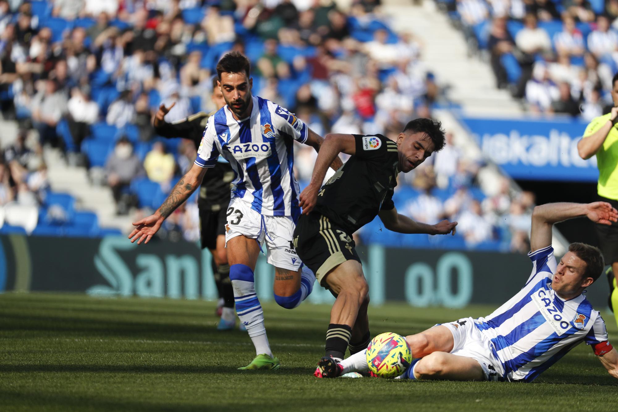 Todas las imágenes del partido entre la Real Sociedad y el Celta