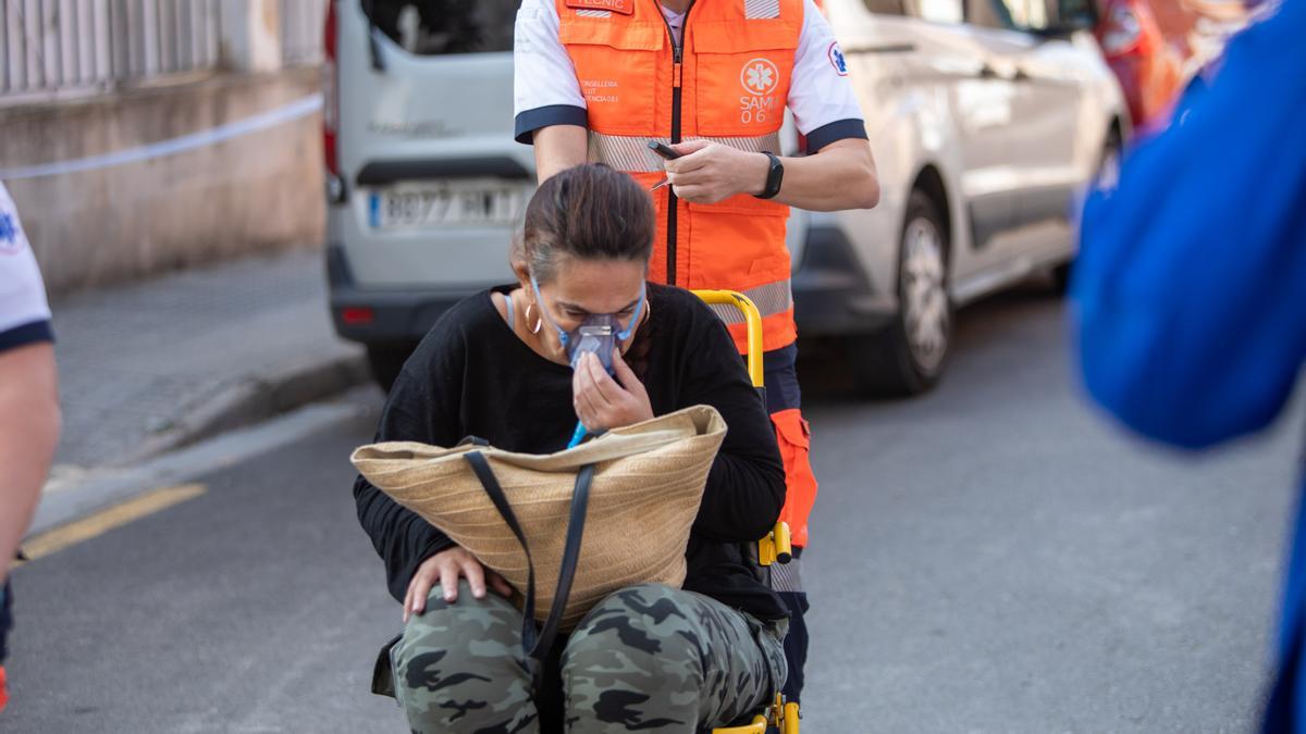 Desahuciada en Palma.