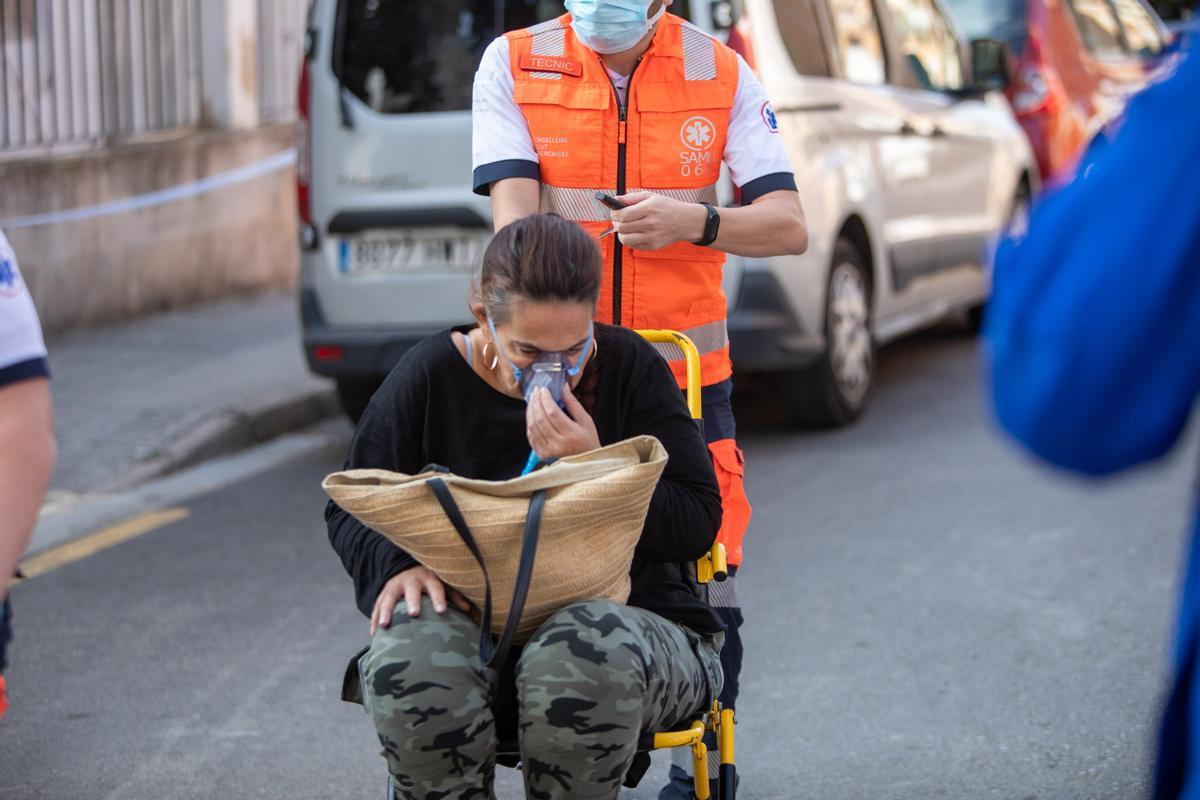 Desahuciada en Palma.