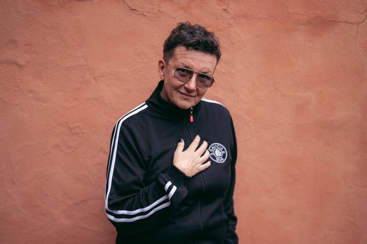 Brigitte Vasallo, en Barcelona, la semana pasada