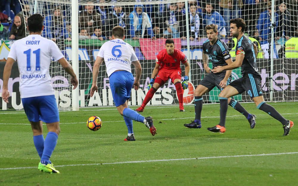 El conjunto del Gato Romero cae, de nuevo, ante el conjunto vasco en el debut del técnico uruguayo en La Rosaleda