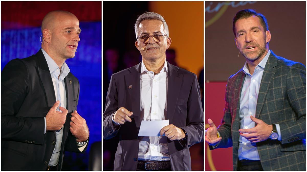 Xavier Vilajoana, Víctor Font y Marc Ciria