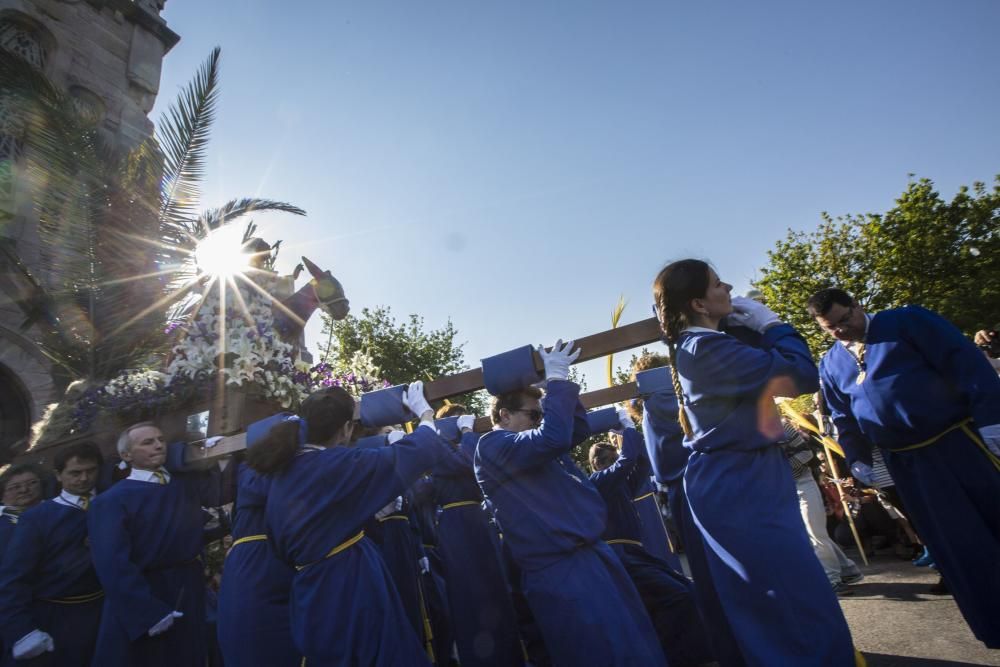 Procesión La Borriquilla en Oviedo