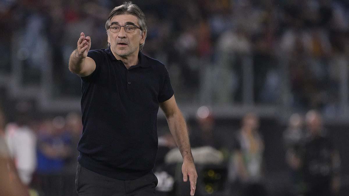 Ivan Juric, entrenador del AS Roma