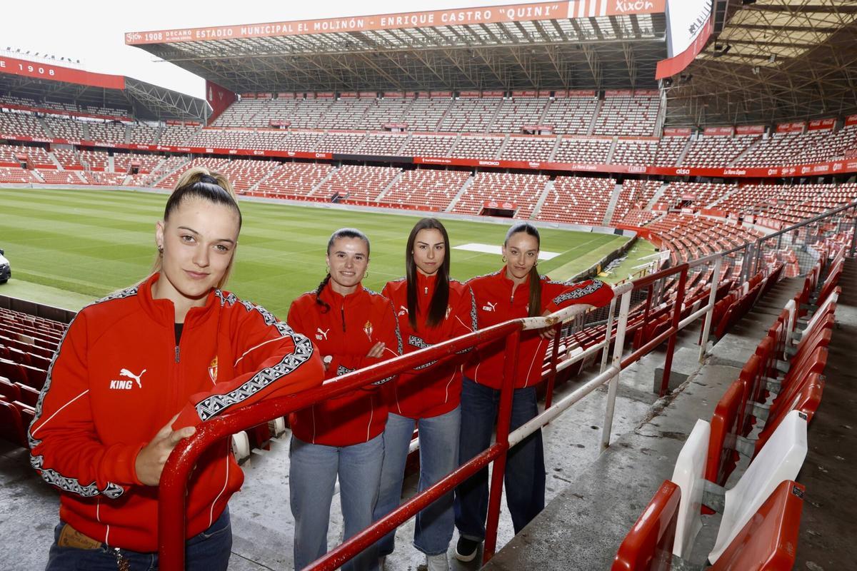 Capitanas del Sporting Femenino