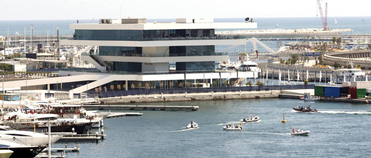 El edificio del Veles e Vents de la Marina de València ahora bajo gestión del ayuntamiento