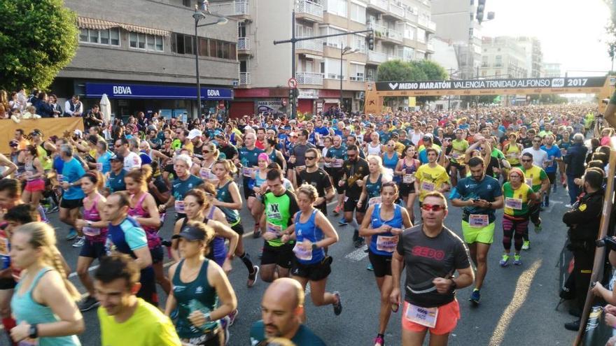 Sigue en DIRECTO el Medio Maratón de Valencia