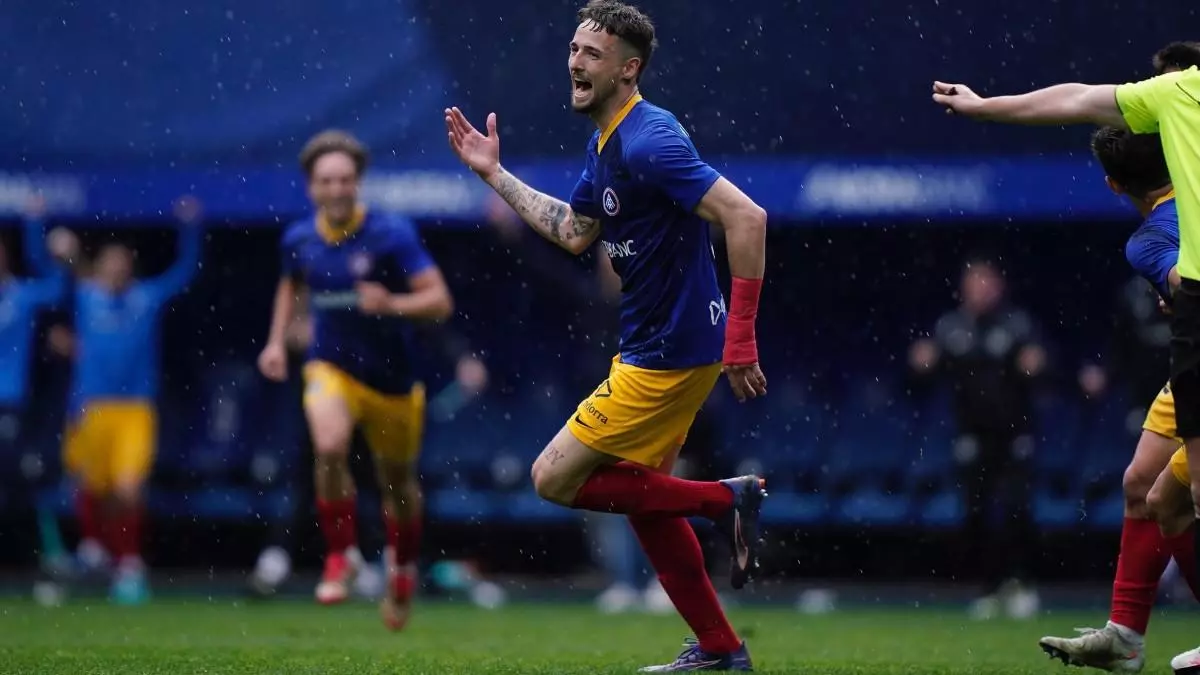 El Andorra avanza hacia el ascenso