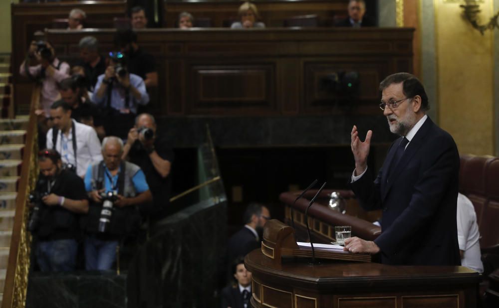 Debate de la moción de censura contra Rajoy