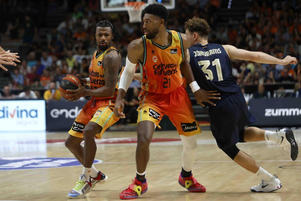 Partido Valencia Basket- F.C.Barcelona
