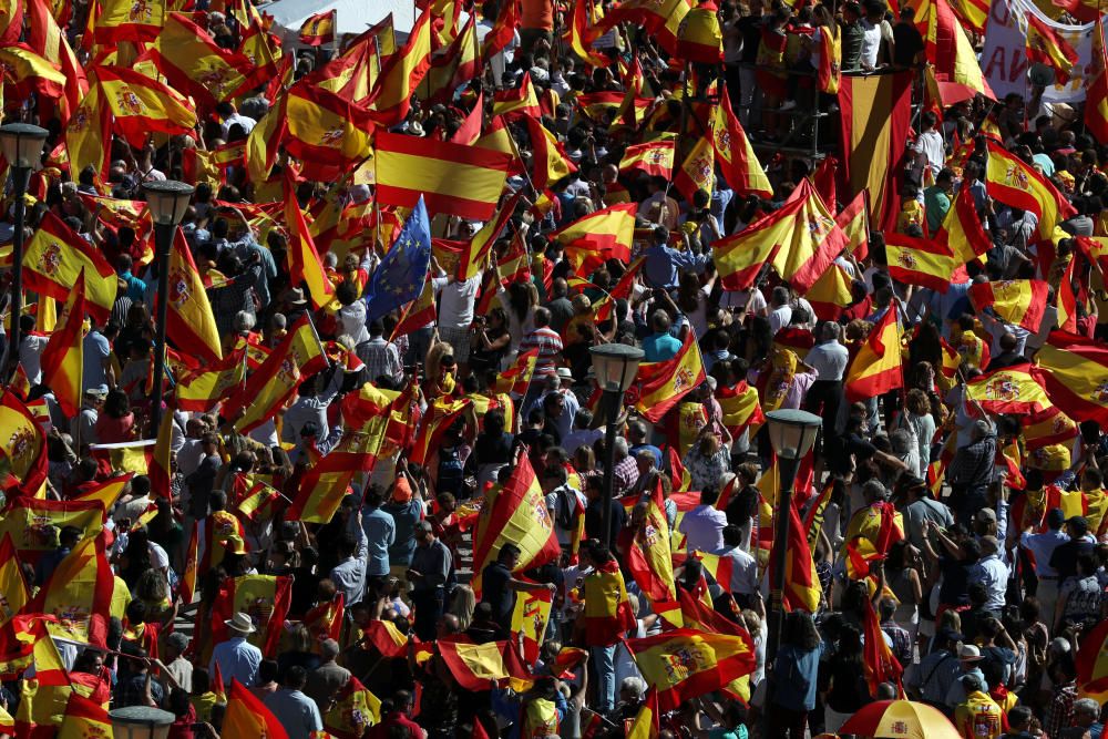 Concentración en Madrid por la unidad de España