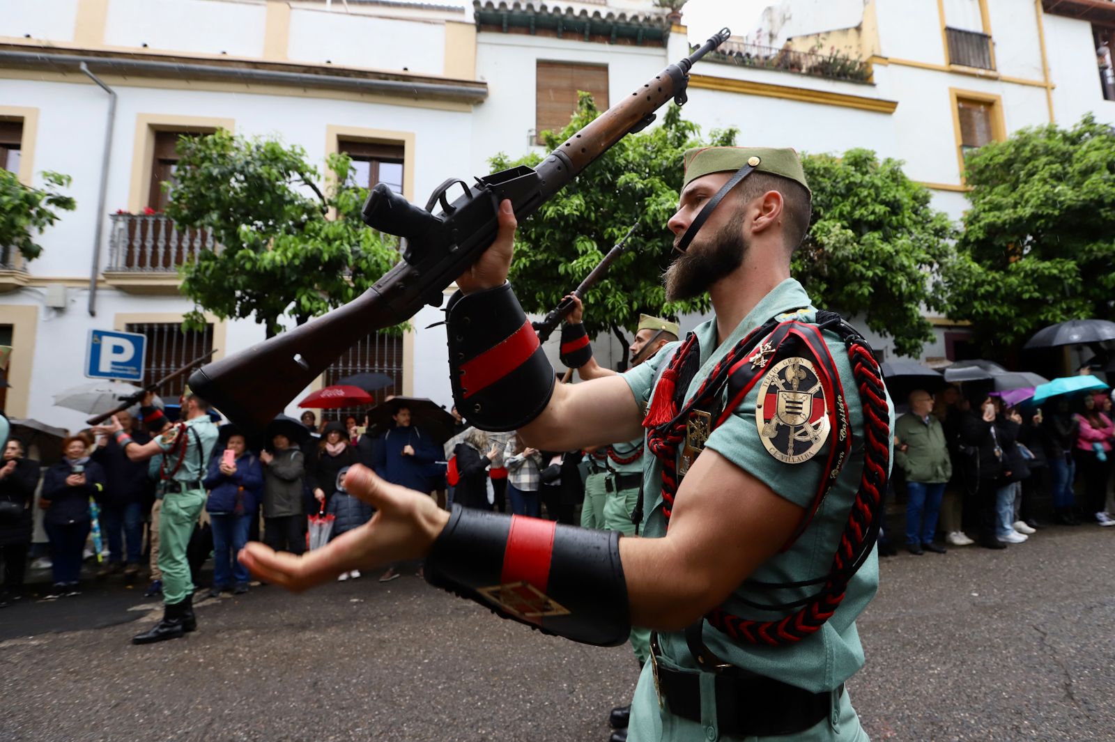 La lluvia deja sin Vía Crucis con la Legión a la Caridad