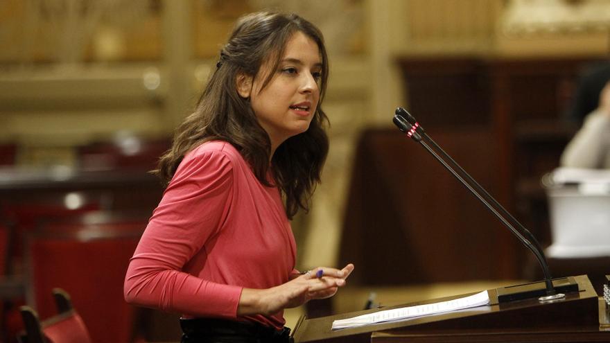 Gloria Santiago, en una imagen de archivo en el Parlament Balear.