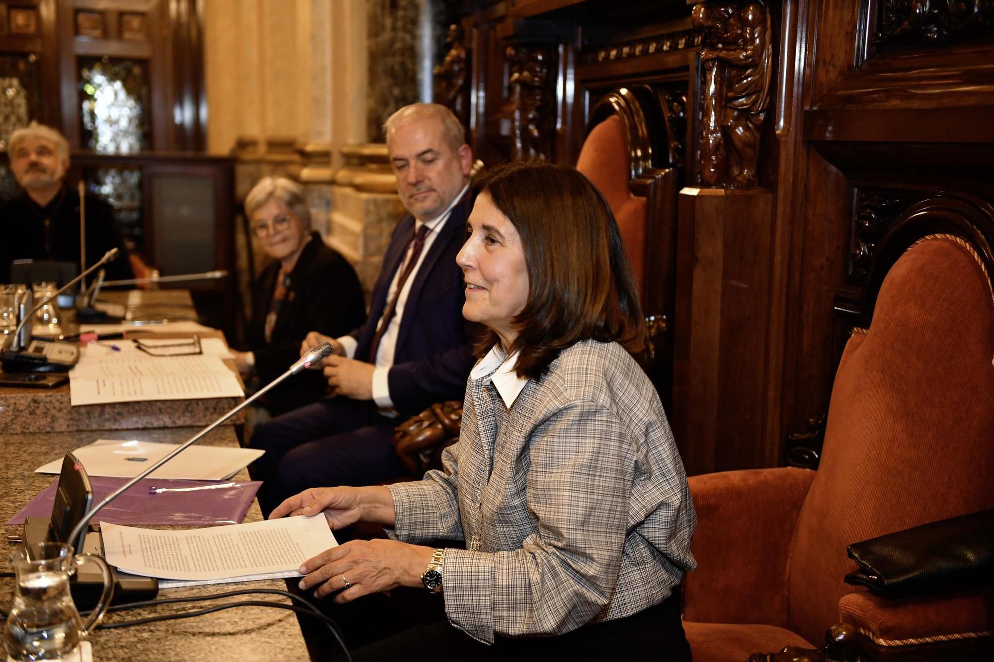 Olivia Rodríguez ingresa en el Instituto José Cornide
